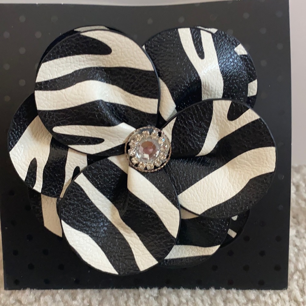 Grace Adele flower bag clip on accessory
